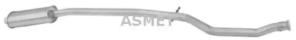 08.060 ASMET Средний глушитель выхлопных газов 08.060 ASMET Средний глушитель выхлопных газов