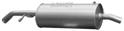 09.048 ASMET Глушитель выхлопных газов конечный 09.048 ASMET Глушитель выхлопных газов конечный