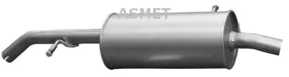 09.071 ASMET Глушитель выхлопных газов конечный 09.071 ASMET Глушитель выхлопных газов конечный