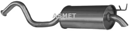 10.040 ASMET Глушитель выхлопных газов конечный 10.040 ASMET Глушитель выхлопных газов конечный