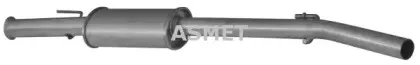 10.074 ASMET Средний глушитель выхлопных газов 10.074 ASMET Средний глушитель выхлопных газов