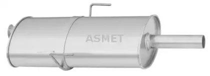 10.084 ASMET Средний глушитель выхлопных газов 10.084 ASMET Средний глушитель выхлопных газов