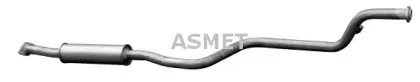 11.010 ASMET Предглушитель выхлопных газов 11.010 ASMET Предглушитель выхлопных газов