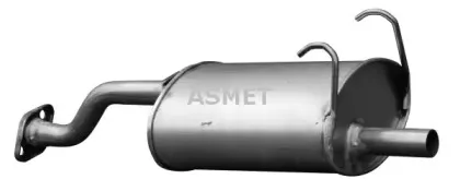13.017 ASMET Глушитель выхлопных газов конечный 13.017 ASMET Глушитель выхлопных газов конечный