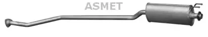 13.028 ASMET Средний глушитель выхлопных газов 13.028 ASMET Средний глушитель выхлопных газов
