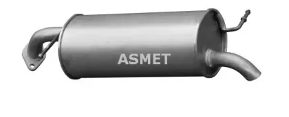 15.016 ASMET Глушитель выхлопных газов конечный 15.016 ASMET Глушитель выхлопных газов конечный