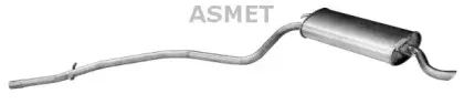 16.074 ASMET Глушитель выхлопных газов конечный 16.074 ASMET Глушитель выхлопных газов конечный