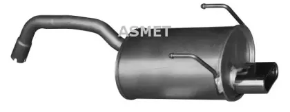 16.085 ASMET Глушитель выхлопных газов конечный 16.085 ASMET Глушитель выхлопных газов конечный
