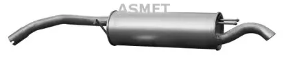 16.092 ASMET Глушитель выхлопных газов конечный 16.092 ASMET Глушитель выхлопных газов конечный