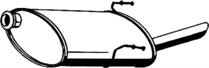08.045 ASMET Глушитель выхлопных газов конечный 08.045 ASMET Глушитель выхлопных газов конечный