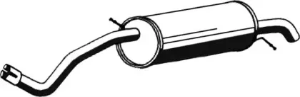 21.022 ASMET Глушитель выхлопных газов конечный 21.022 ASMET Глушитель выхлопных газов конечный