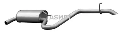 28.018 ASMET Глушитель выхлопных газов конечный 28.018 ASMET Глушитель выхлопных газов конечный