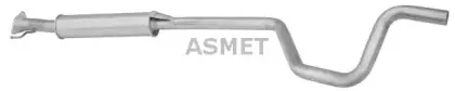 30.009 ASMET Средний глушитель выхлопных газов 30.009 ASMET Средний глушитель выхлопных газов