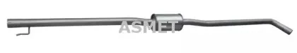 30.015 ASMET Средний глушитель выхлопных газов 30.015 ASMET Средний глушитель выхлопных газов