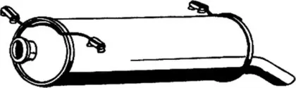 09.037 ASMET Глушитель выхлопных газов конечный 09.037 ASMET Глушитель выхлопных газов конечный