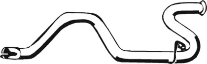 07.090 ASMET Труба выхлопного газа 07.090 ASMET Труба выхлопного газа