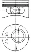 90245610 KOLBENSCHMIDT Поршень 90245610 KOLBENSCHMIDT Поршень