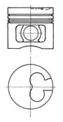 91780610 KOLBENSCHMIDT Поршень 91780610 KOLBENSCHMIDT Поршень