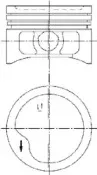 97360600 KOLBENSCHMIDT Поршень 97360600 KOLBENSCHMIDT Поршень