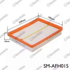 SM-AFH015 SpeedMate Воздушный фильтр SM-AFH015 SpeedMate Воздушный фильтр