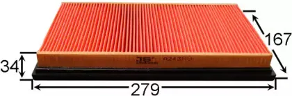 A243PU JS ASAKASHI Воздушный фильтр A243PU JS ASAKASHI Воздушный фильтр
