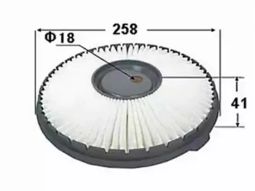 A347J JS ASAKASHI Воздушный фильтр A347J JS ASAKASHI Воздушный фильтр