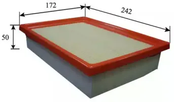 A52001 JS ASAKASHI Воздушный фильтр A52001 JS ASAKASHI Воздушный фильтр