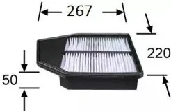 A8512 JS ASAKASHI Воздушный фильтр A8512 JS ASAKASHI Воздушный фильтр