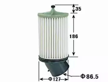 A854J JS ASAKASHI Воздушный фильтр A854J JS ASAKASHI Воздушный фильтр