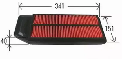 A879J JS ASAKASHI Воздушный фильтр A879J JS ASAKASHI Воздушный фильтр