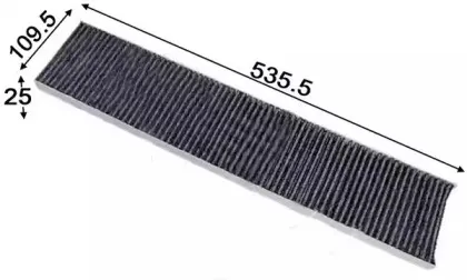 AC0039C JS ASAKASHI Фильтр, воздух во внутренном пространстве AC0039C JS ASAKASHI Фильтр, воздух во внутренном пространстве