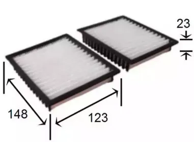 AC0137SET JS ASAKASHI Фильтр, воздух во внутренном пространстве AC0137SET JS ASAKASHI Фильтр, воздух во внутренном пространстве