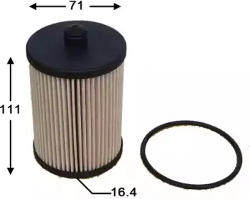 FE0008 JS ASAKASHI Топливный фильтр FE0008 JS ASAKASHI Топливный фильтр