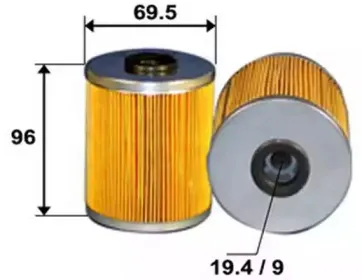 FE1007 JS ASAKASHI Топливный фильтр FE1007 JS ASAKASHI Топливный фильтр