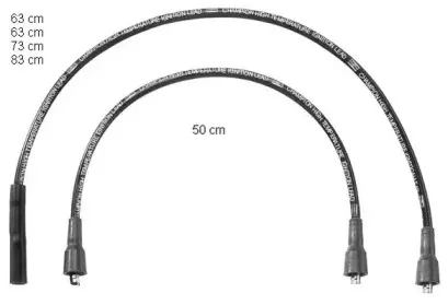 CLS127 CHAMPION Комплект проводов зажигания CLS127 CHAMPION Комплект проводов зажигания