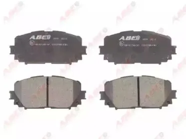 C12127ABE ABE Комплект тормозных колодок, дисковый тормоз C12127ABE ABE Комплект тормозных колодок, дисковый тормоз