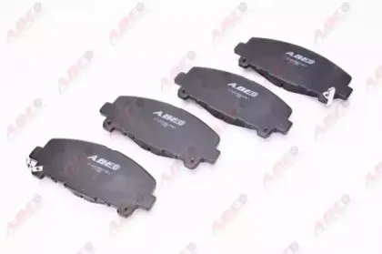 C14057ABE ABE Комплект тормозных колодок, дисковый тормоз C14057ABE ABE Комплект тормозных колодок, дисковый тормоз