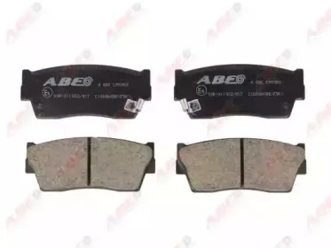 C18006ABE ABE Комплект тормозных колодок, дисковый тормоз C18006ABE ABE Комплект тормозных колодок, дисковый тормоз