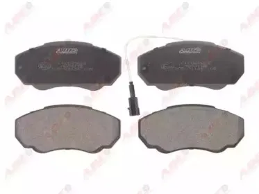 C1C045ABE ABE Комплект тормозных колодок, дисковый тормоз C1C045ABE ABE Комплект тормозных колодок, дисковый тормоз