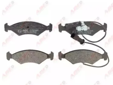 C1G003ABE ABE Комплект тормозных колодок, дисковый тормоз C1G003ABE ABE Комплект тормозных колодок, дисковый тормоз