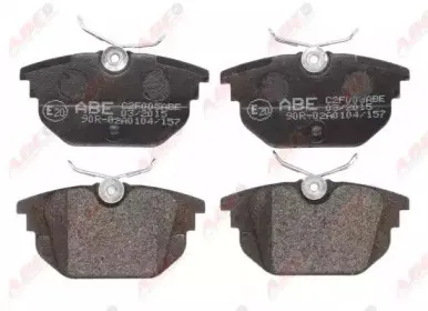 C2F005ABE ABE Комплект тормозных колодок, дисковый тормоз C2F005ABE ABE Комплект тормозных колодок, дисковый тормоз