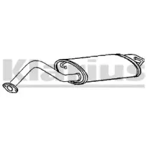 220842 KLARIUS Глушитель выхлопных газов конечный 220842 KLARIUS Глушитель выхлопных газов конечный