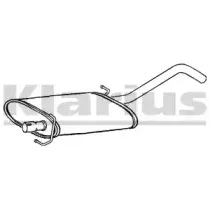 240759 KLARIUS Средний глушитель выхлопных газов 240759 KLARIUS Средний глушитель выхлопных газов