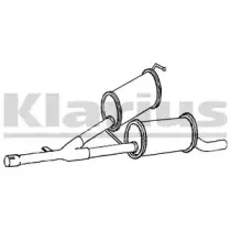 250675 KLARIUS Средний глушитель выхлопных газов 250675 KLARIUS Средний глушитель выхлопных газов