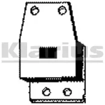 420297 KLARIUS Кронштейн, глушитель 420297 KLARIUS Кронштейн, глушитель