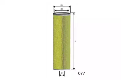 R410 MISFAT Воздушный фильтр R410 MISFAT Воздушный фильтр