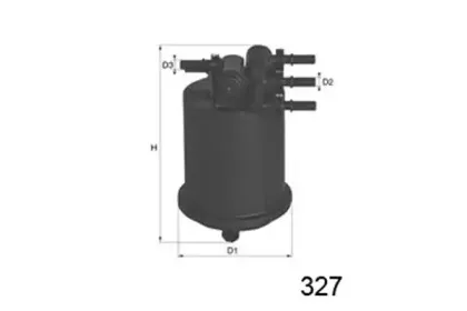 F111 MISFAT Топливный фильтр F111 MISFAT Топливный фильтр