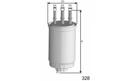 M445 MISFAT Топливный фильтр M445 MISFAT Топливный фильтр