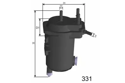 F114A MISFAT Топливный фильтр F114A MISFAT Топливный фильтр
