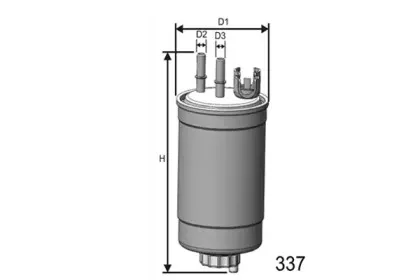 M529 MISFAT Топливный фильтр M529 MISFAT Топливный фильтр
